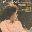 Gérard Lenorman - Voici Les Clés
